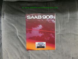 Saab 900 1979 Prospekt deutsch