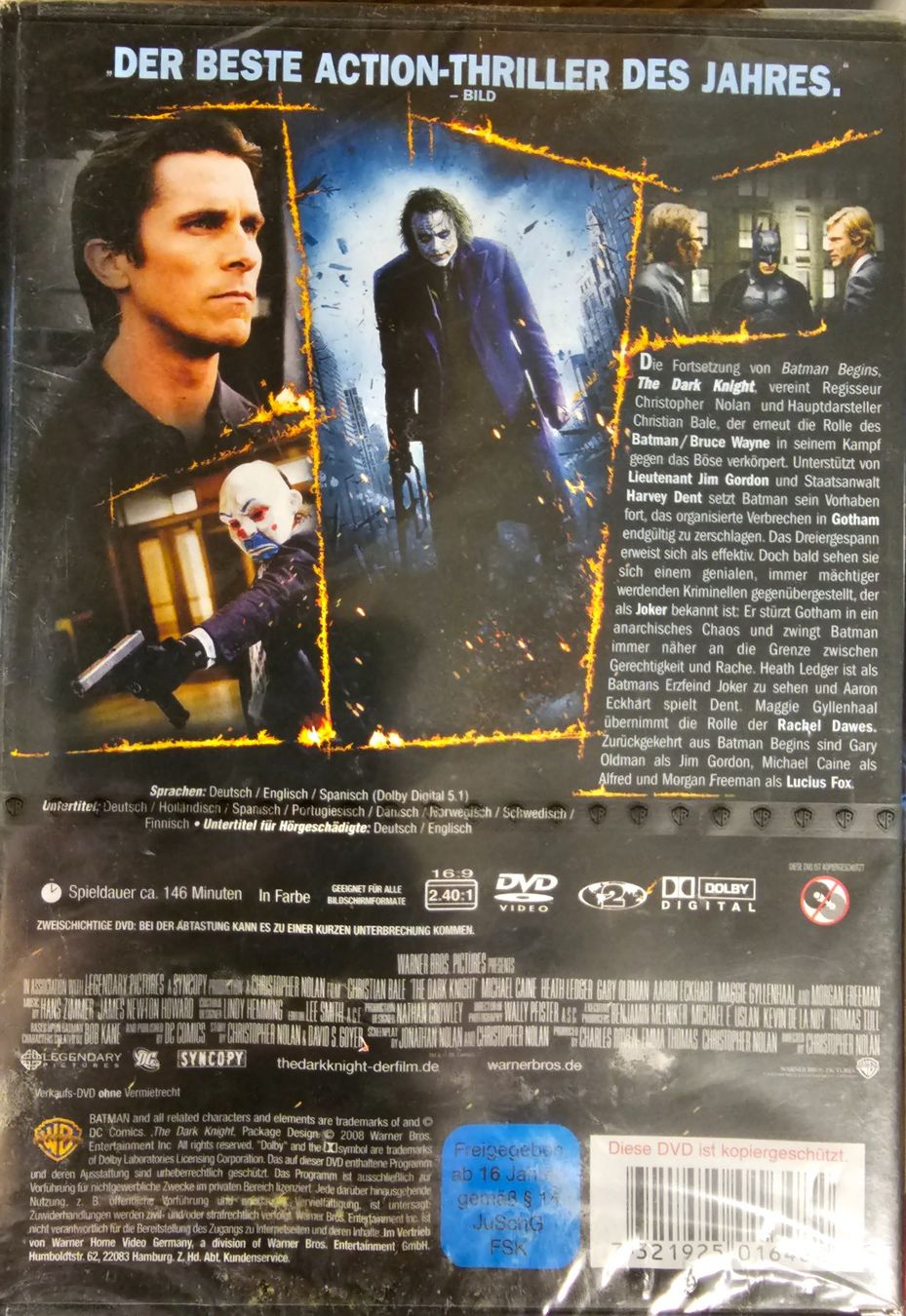 Tutti i DVDs: The Dark Knight – Nuovo e nell'imballaggio originale da Wahlen b. Laufen venduto da Cg10 1