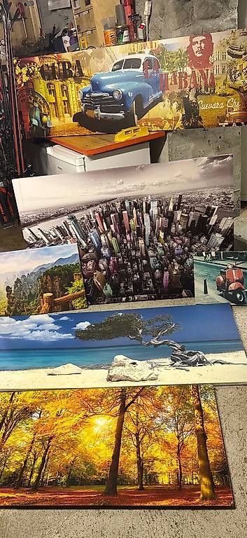 Poster & Bilder: Bilder Leinwand – Gebraucht aus Matten(St.Stephan) von ren_r8tw
