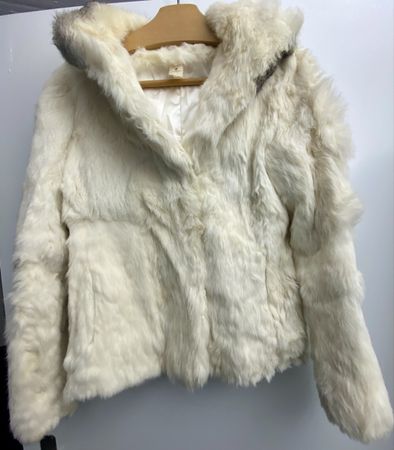Pelz Jacke Kaninchenfell echte Felljacke