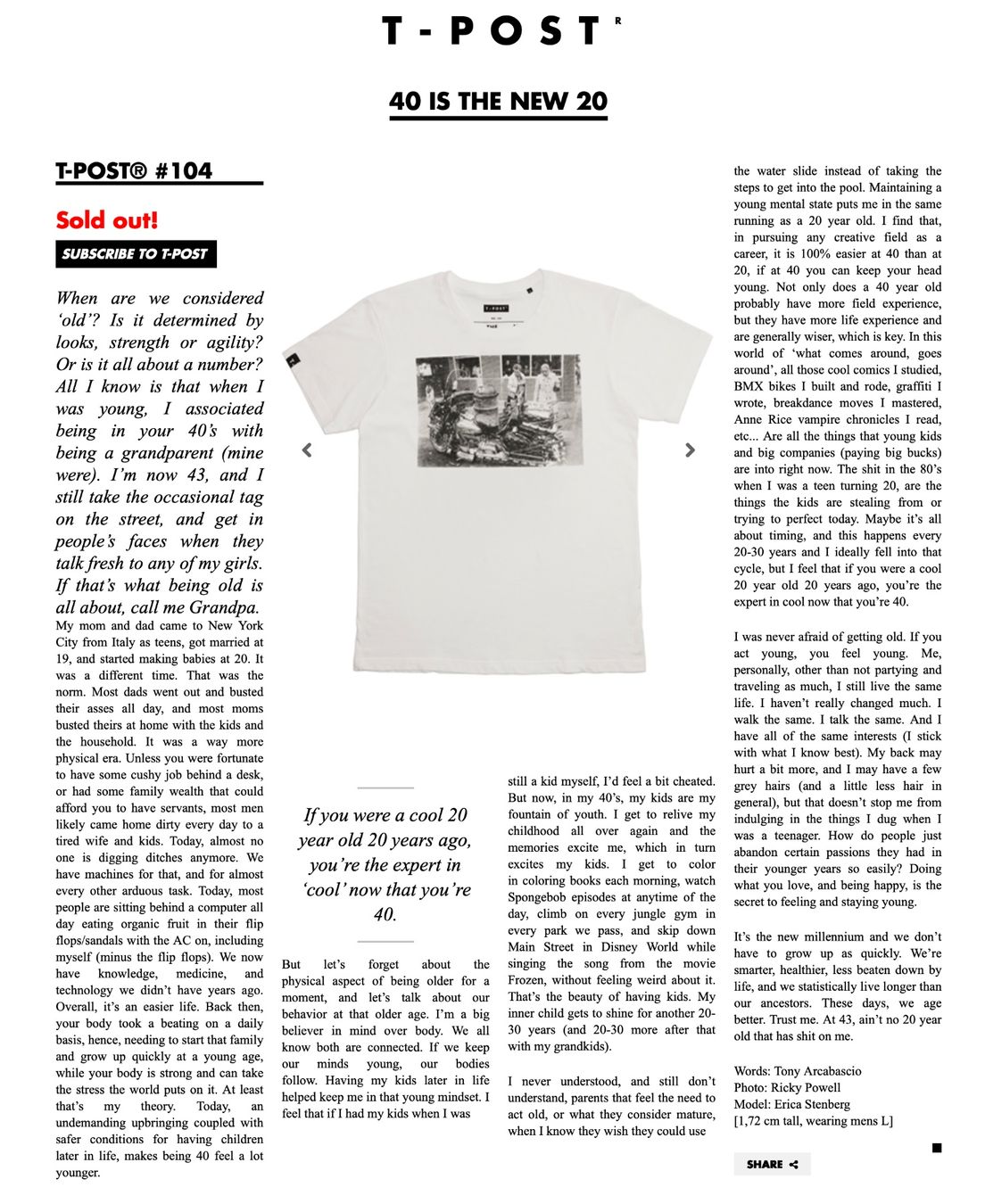 T-Shirts: T-post.com Special T-Shirts mit Background - Grösse M – Neu (gemäss Beschreibung) aus Münsingen von Omasaki