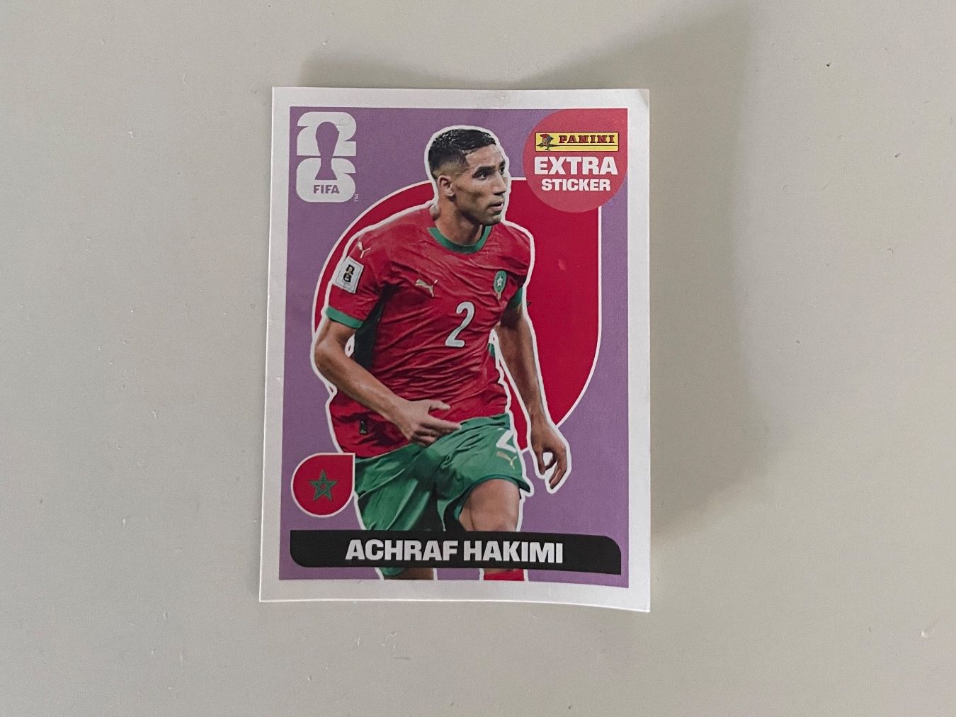 Panini Carte collezionabili: Panini WM Sticker Hakimi Extra – Nuovo (secondo la descrizione) da Zürich venduto da Submit123