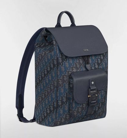 DIOR Saddle Backpack with Flap