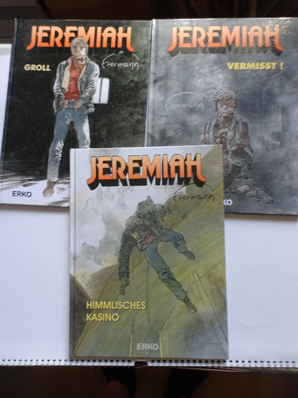 Fumetti: Jeremiah Comic-Sammlung: Groll, Vermisst, Himmlisches Kasino – Usato da Schönenwerd venduto da schnitzunddrunter