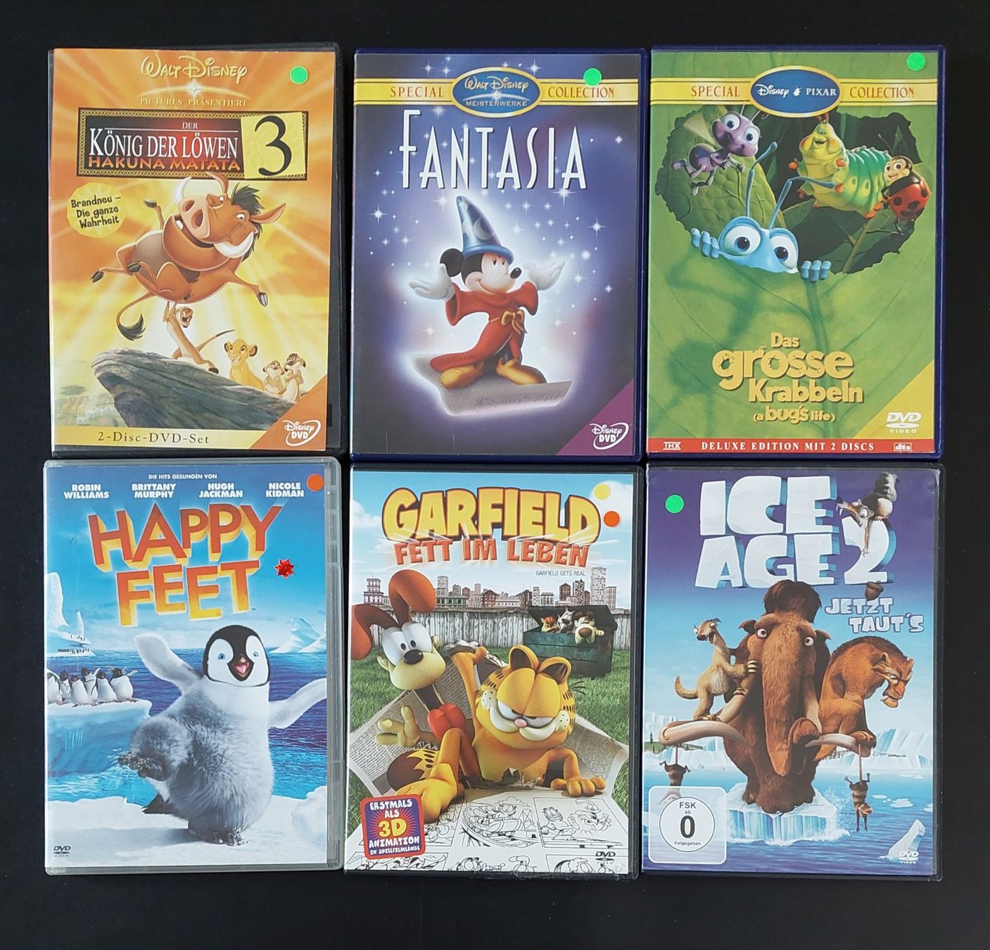 Tutti i DVDs: 6 DVD, auch einzeln möglich – Usato da Uitikon Waldegg venduto da Smeragol