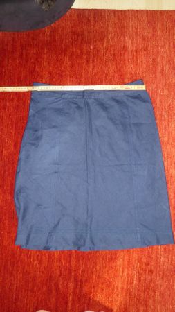 Sommer Rock  Gr M moddison 100% leinen Bund 40cm