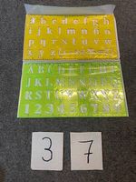 Mesurettes et calques lettres