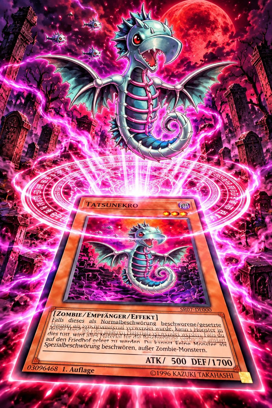 Yugioh Cartes à collectionner: Tatsunekro SR07-DE000 – D'occasion à Zürich par mountainwizard00 2