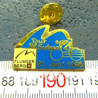 TDS TOUR DE SUISSE 1995 FLUMSERBERG VELO PIN