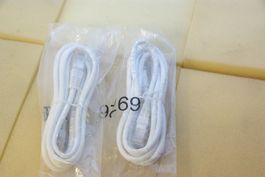 2x CAT Netzwerkkabel, weiss