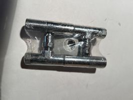 2 Eckventile messing verchromt 1/2“ Abstellventile