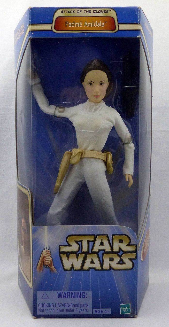 Star Wars Figuren: STAR WARS PADME AMIDALA BIG ACTION FIGURE ATTACK CLONES 2002 – Neu und originalverpackt aus Lugano von YouWantUS