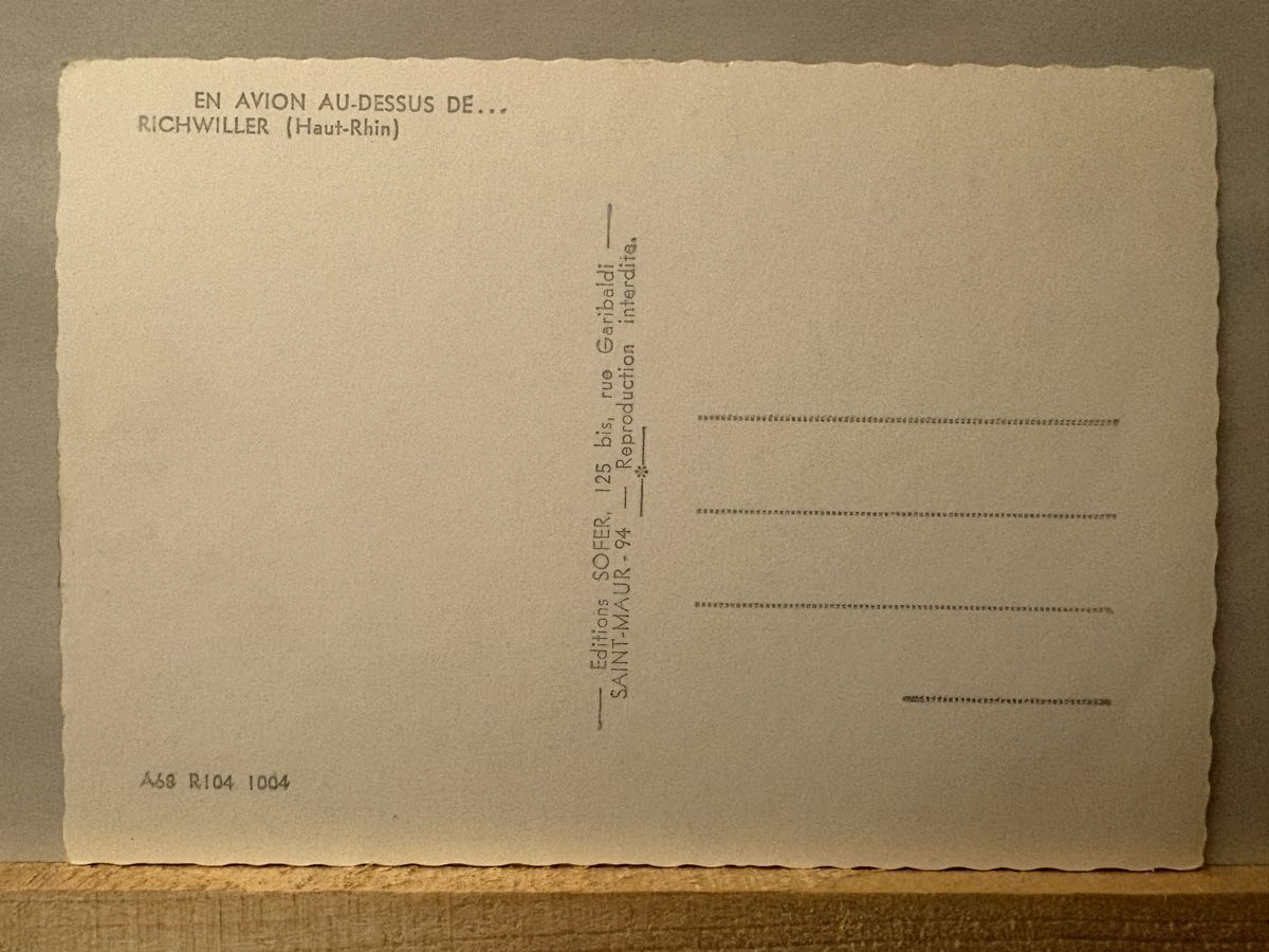 Cartoline postali: AK von Richwiller – Usato da Rümlang venduto da Kartenpost1 1