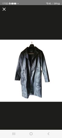 Superbe manteau noir Cinti taille L - Hiver 48