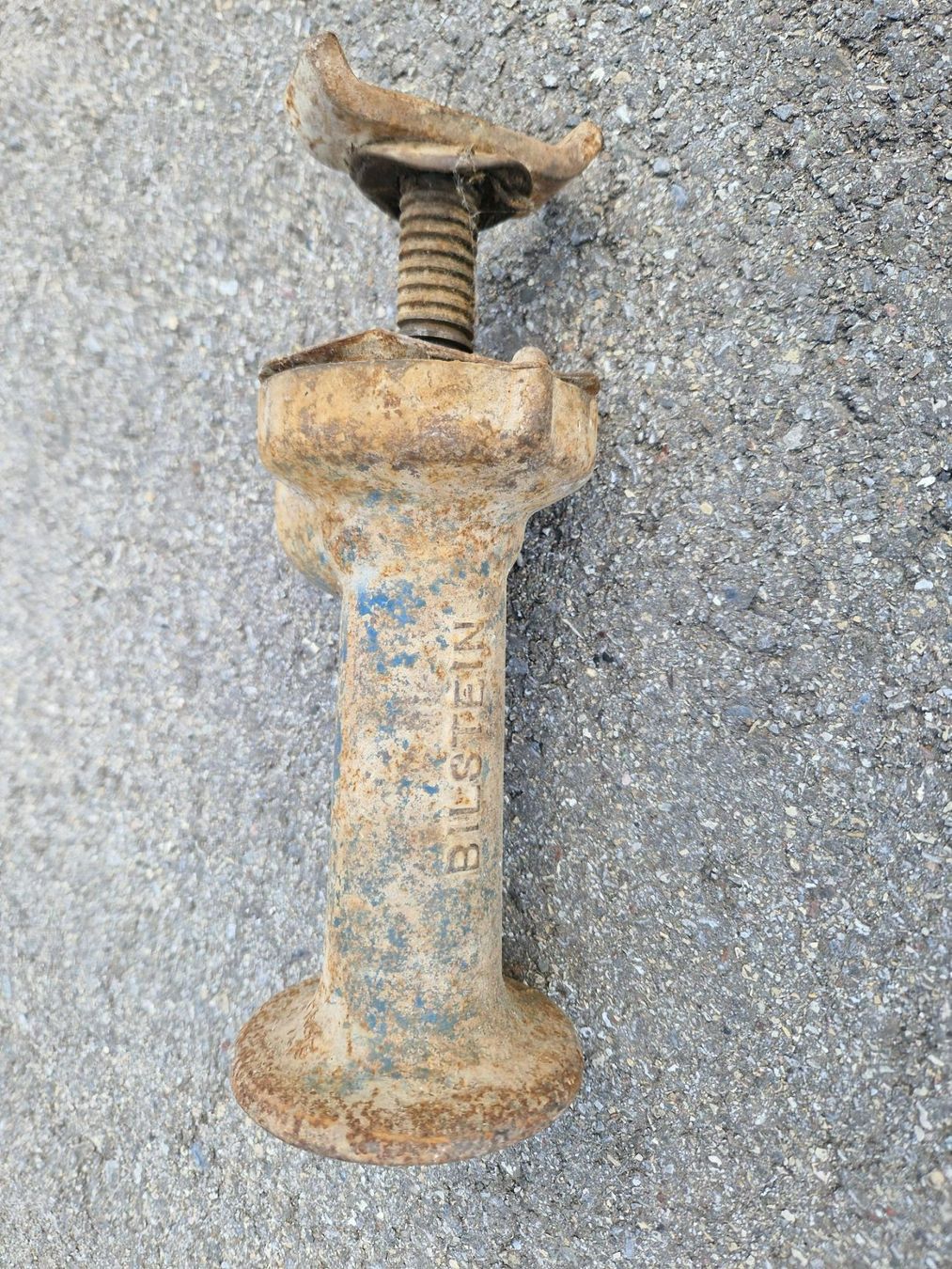 Bührer Trattori: Bilstein EL11 Oldtimer Wagenheber mechanisch, Traktor Bührer – Difettoso da Dürnten venduto da Bachtel84 3