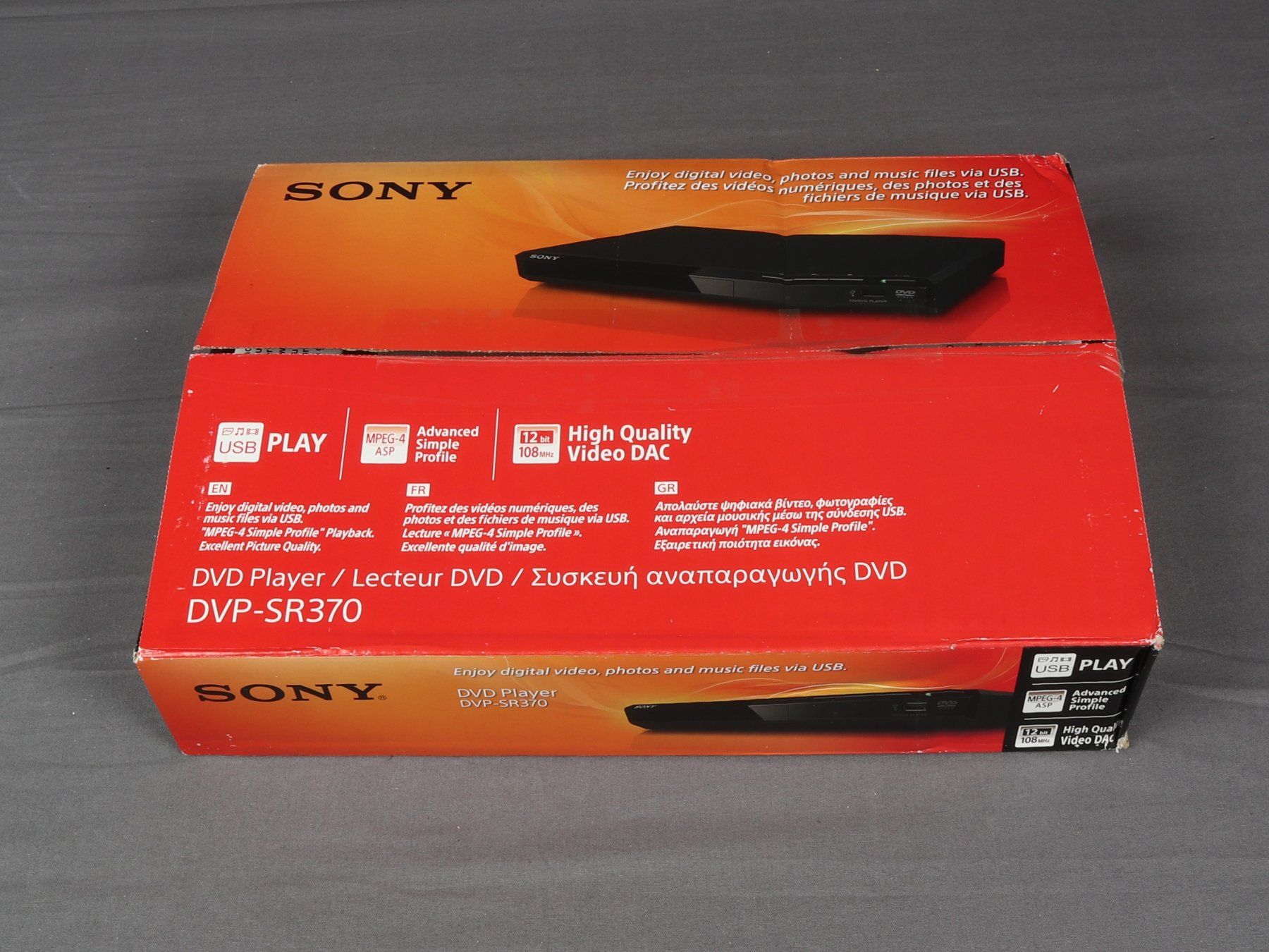 Sony Multimediaplayer & Streamer: SONY DVD Player DVP-SR370 – Neu (gemäss Beschreibung) aus Steinen von Restwert_Steinen 7