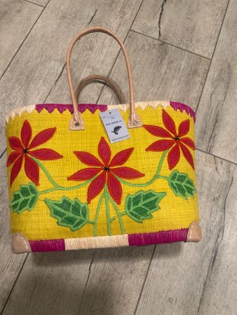 Raffia Tasche handgemacht