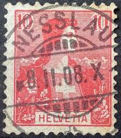 1907 Helv. Brustbild Voll-⦿ Nesslau SG