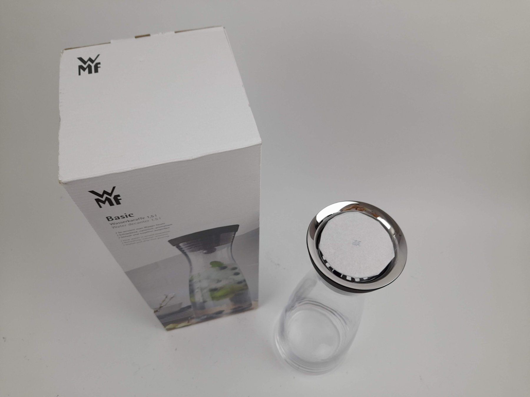 WMF Karaffen: WMF Wasserkaraffe 1.5 Liter Basic – Neu (gemäss Beschreibung) aus Liebefeld von Restwert_Liebefeld 2