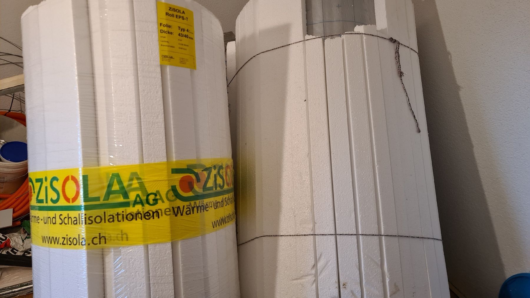 Materiale di riempimento: Bodendämmung ZiSOLA Roll EPS-T – Usato da Herbetswil venduto da natii94 1
