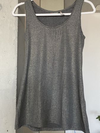 Street One Damen Top grau Viskose Mix Grösse 38 grau Gold