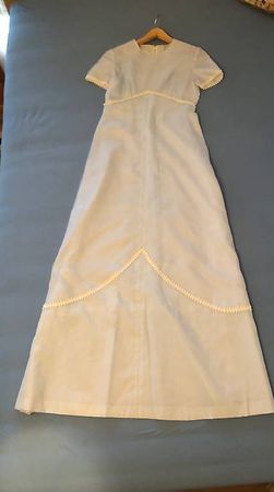 Jolie robe longue (Demoiselle d'honneur, Pronuptia)