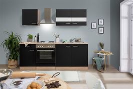 550 Küchenzeile Singleküche 210cm E/S/SW - Küche Einbauküche