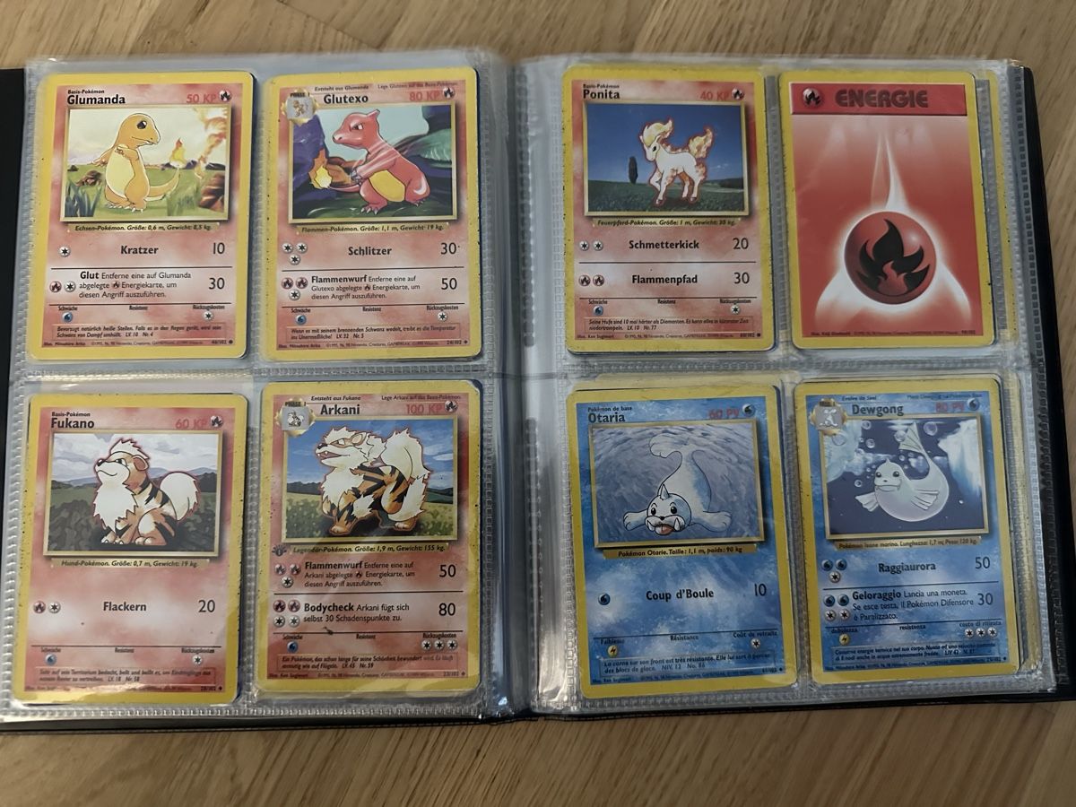 Pokémon Sammelbilder & Trading cards: 95 Pokémon Karten aus den 90ern – Gebraucht aus Sumiswald von Sigmund90 7