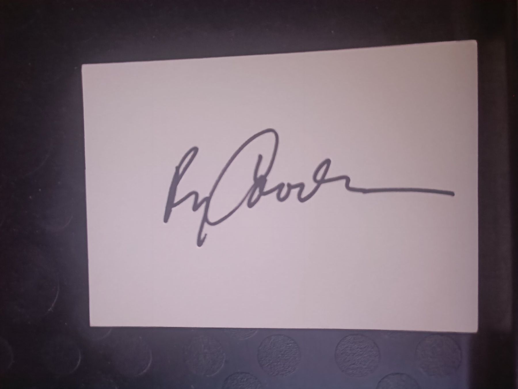 Autogramme: Ry Cooder - persönlich gesammelt – Gebraucht aus Menziken von Artographs