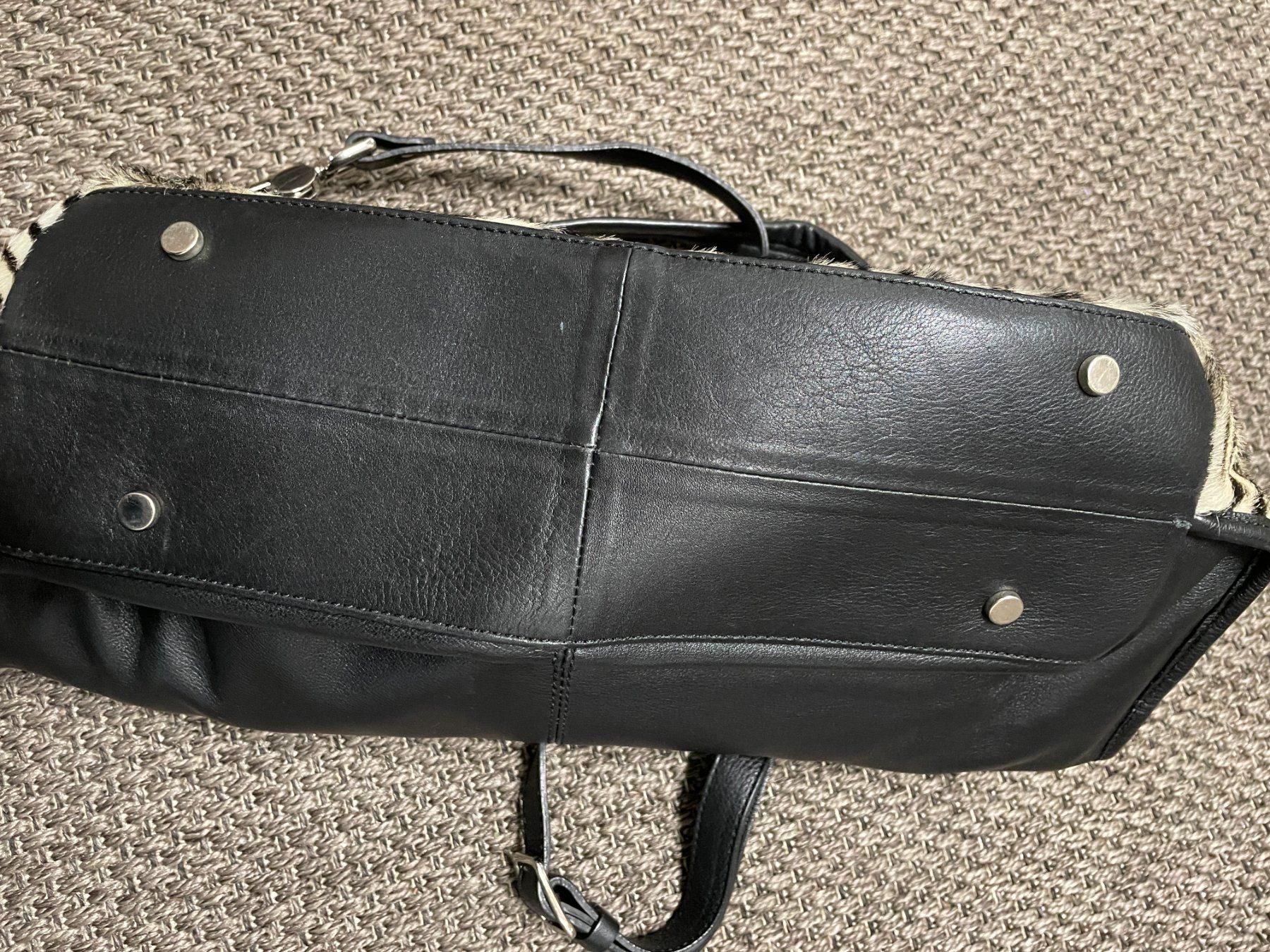 Borse da donna: Handtasche schwarz mit Zebra Muster – Nuovo (secondo la descrizione) da Wädenswil venduto da TristanBrandle 3