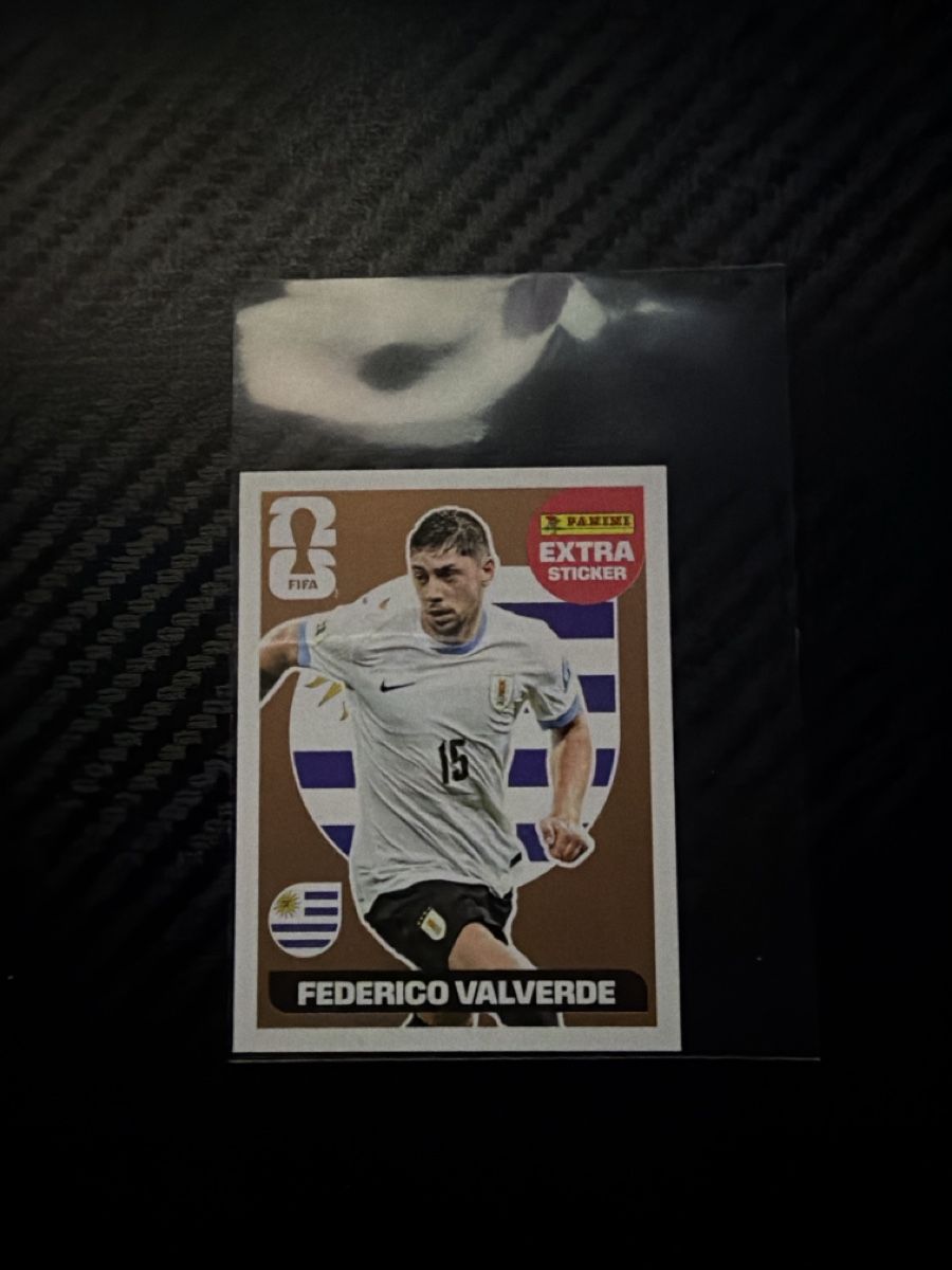 Panini Cartes à collectionner: Wm 26 Panini extra sticker valverde – Neuf avec emballage d'origine à Bülach par LouisMoscon