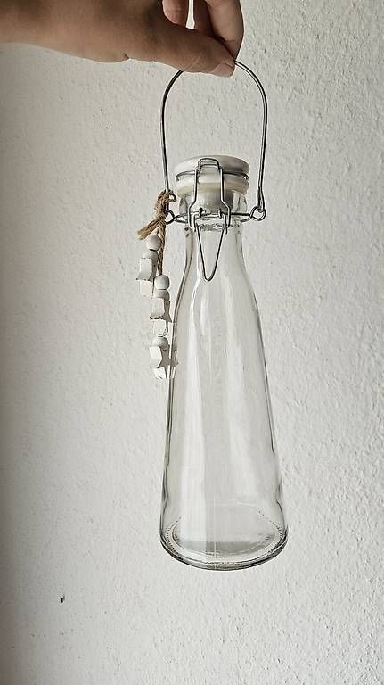 Gläser, Krüge & Flaschen: 2er Set grosse Glas-Bügel-Flaschen – Gebraucht aus Basel von spo_9r87 1