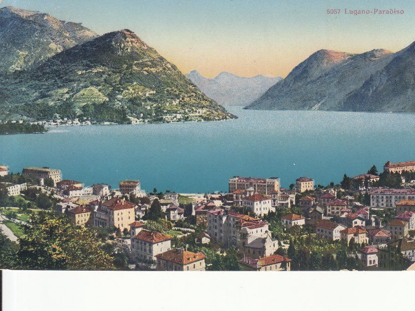 Cartoline postali: Lugano 1914 – Usato da Bürglen TG venduto da StampGraf