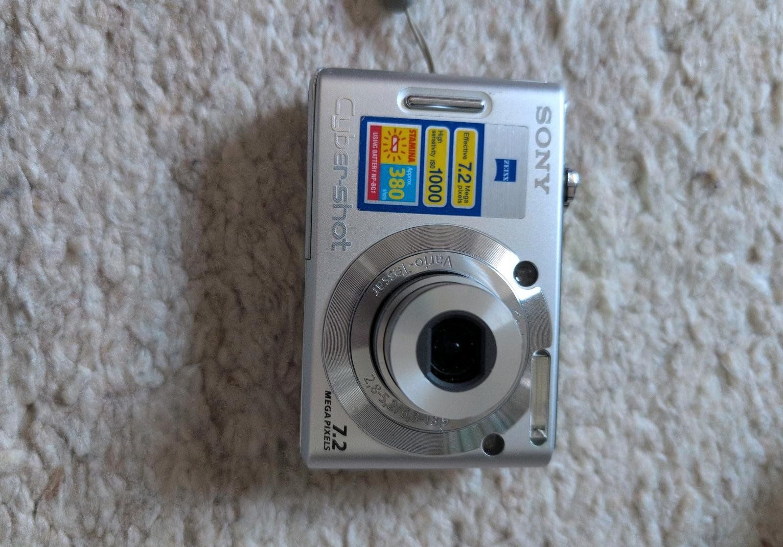 Sony Fotocamera: Sony DSC-W35, Cyber-shot 7,2 MP – Usato da Reinach BL venduto da colmarer