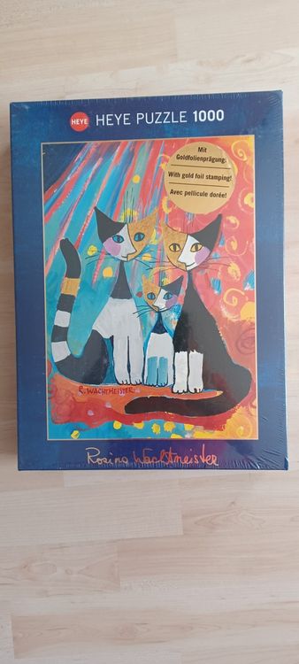 Coole 1000-Teile-Puzzle Mit Katzenmotiv – Perfekt Für Entspannte Abende Zu Hause
