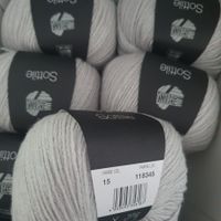 4Kn. Lana Grossa SOTTILE Fb. 15-118345 hellgrau