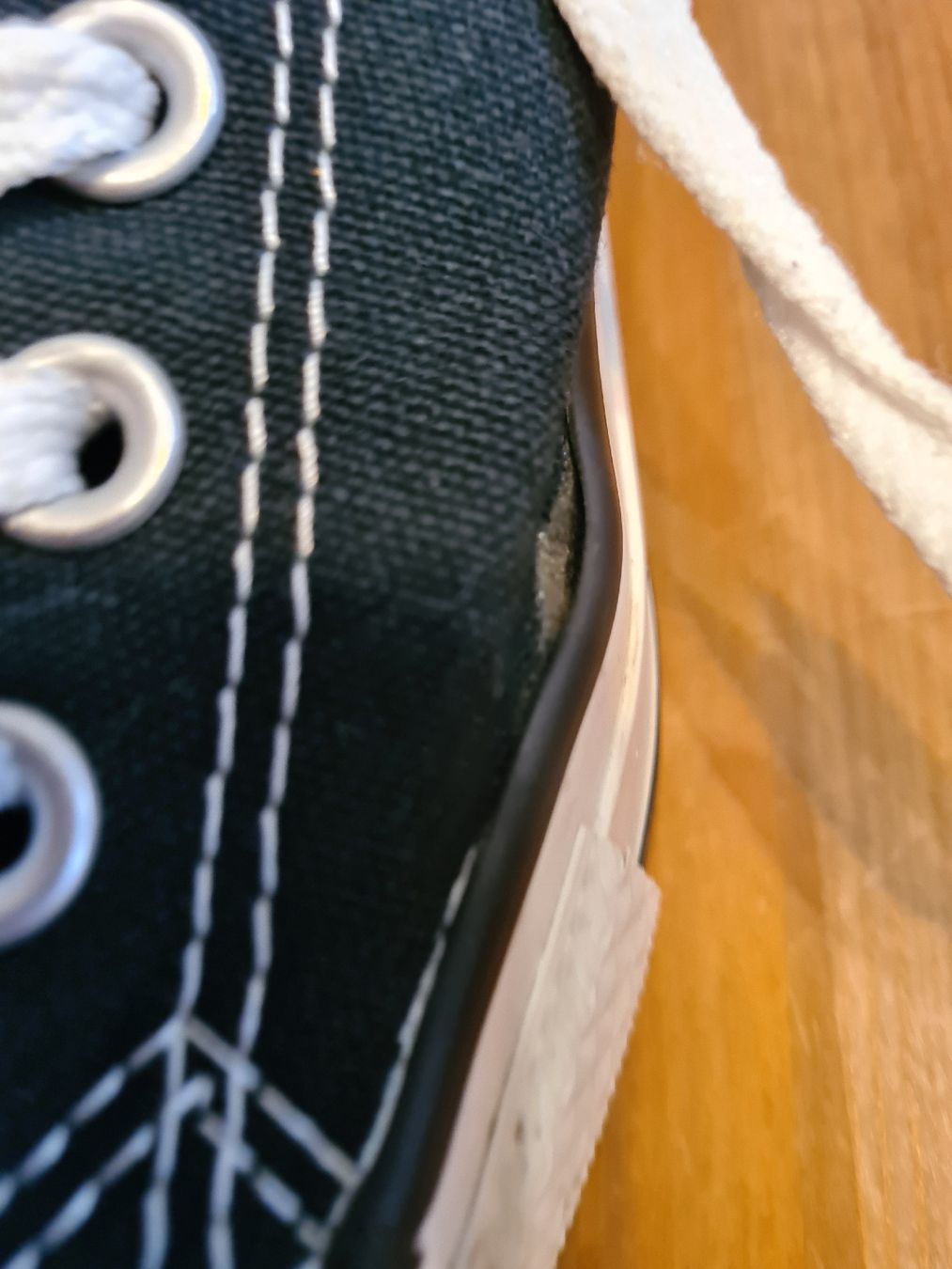 Converse Scarpe da uomo: Converse Grösse 40 Schwarz Karo Innenfutter – Usato da Horw venduto da Mirii91 2