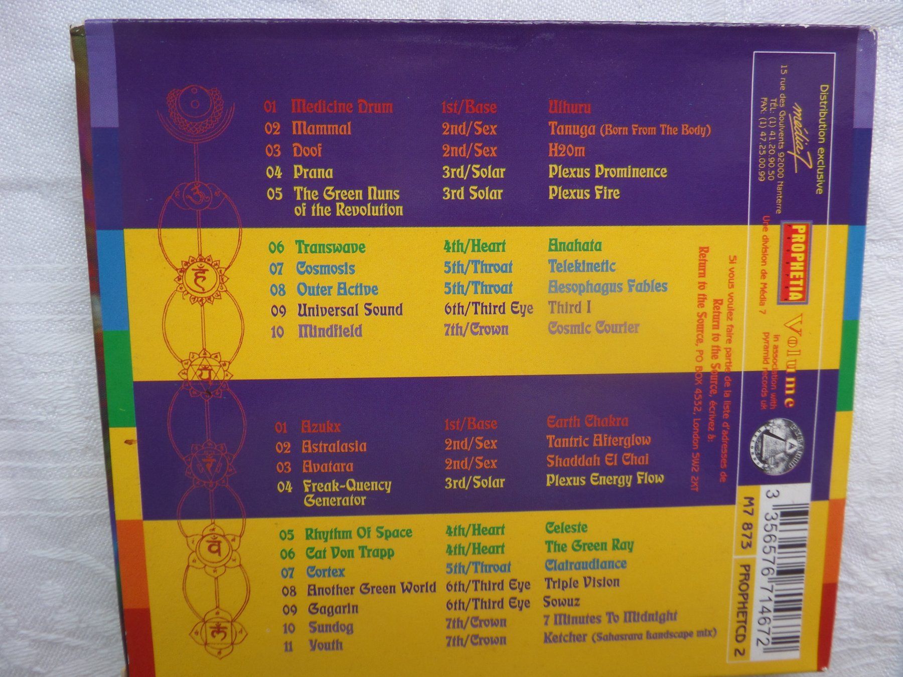 CD: Various - Le Voyage Chakra - 2 x CD – Usato da Genève venduto da CDLPBookS 1