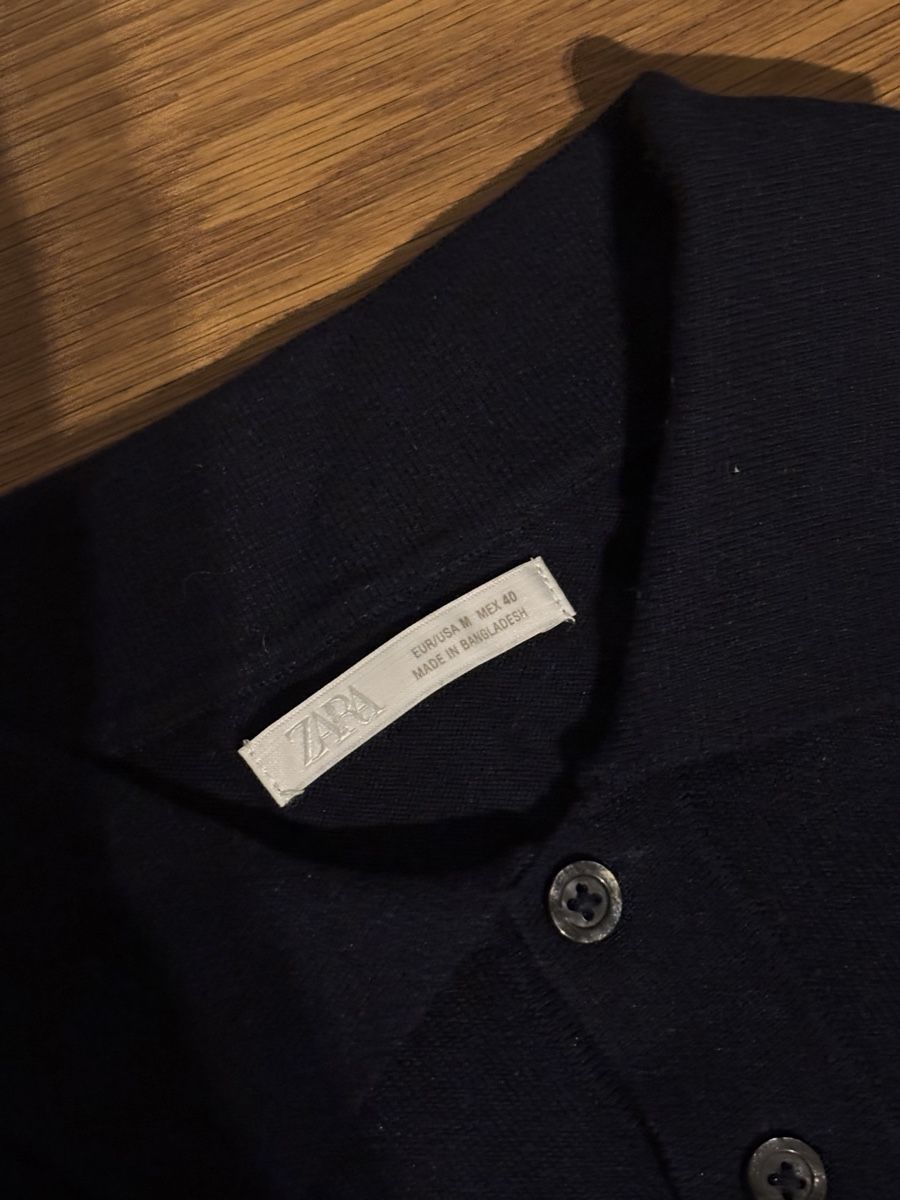 Zara Polos: Polohemd Zara dunkelblau Grösse M – Neuf (Voir description) à Männedorf par Spargeluno 1