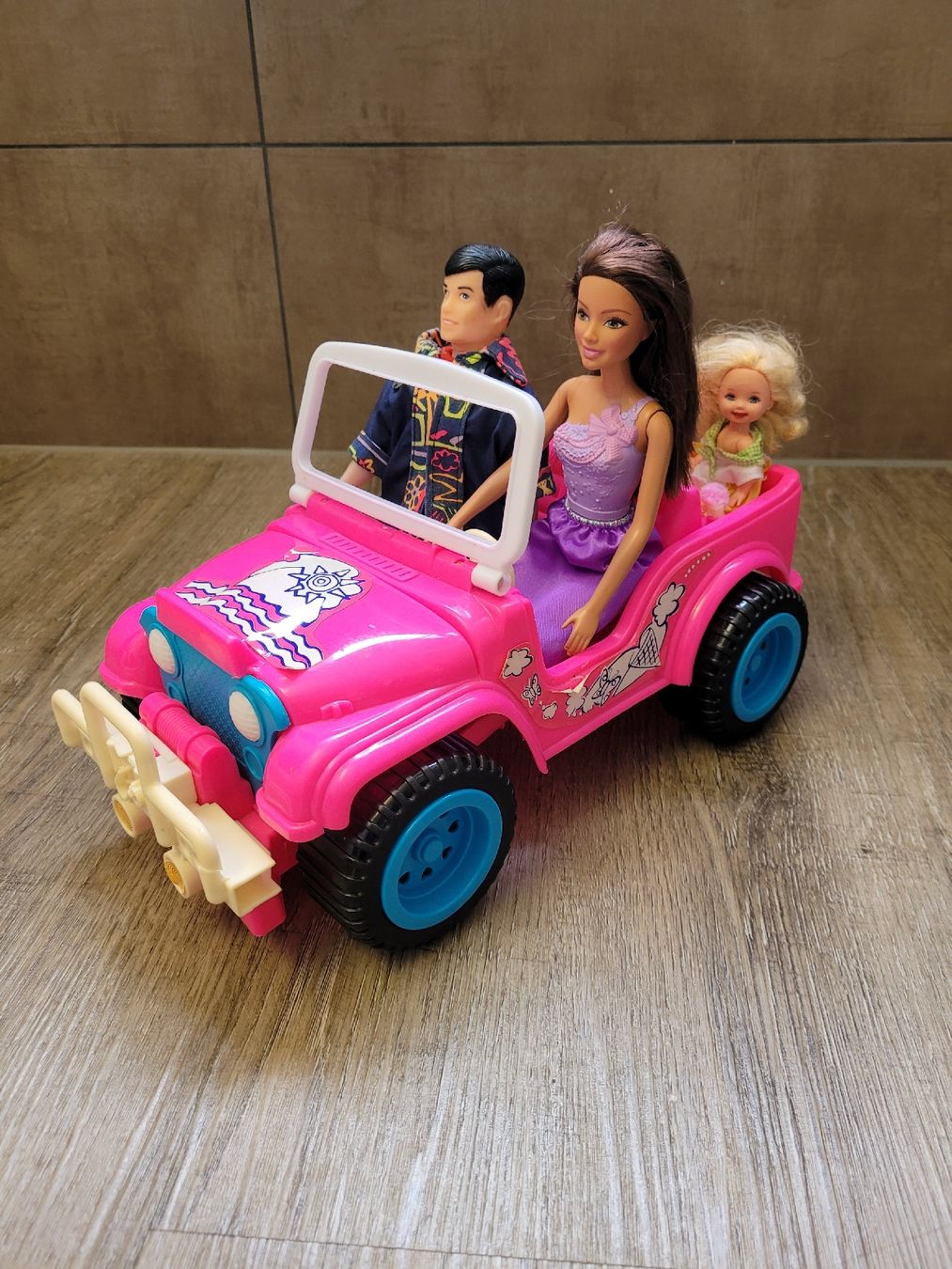 Giocattoli: Barbie Pferd Prancer Jeep Picknick Ausflugsset – Usato da Niederbuchsiten venduto da klengyel 7