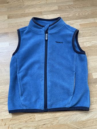 Jakoo Fleece Vest, Size 80/86, Blue, Warm and Cozy!