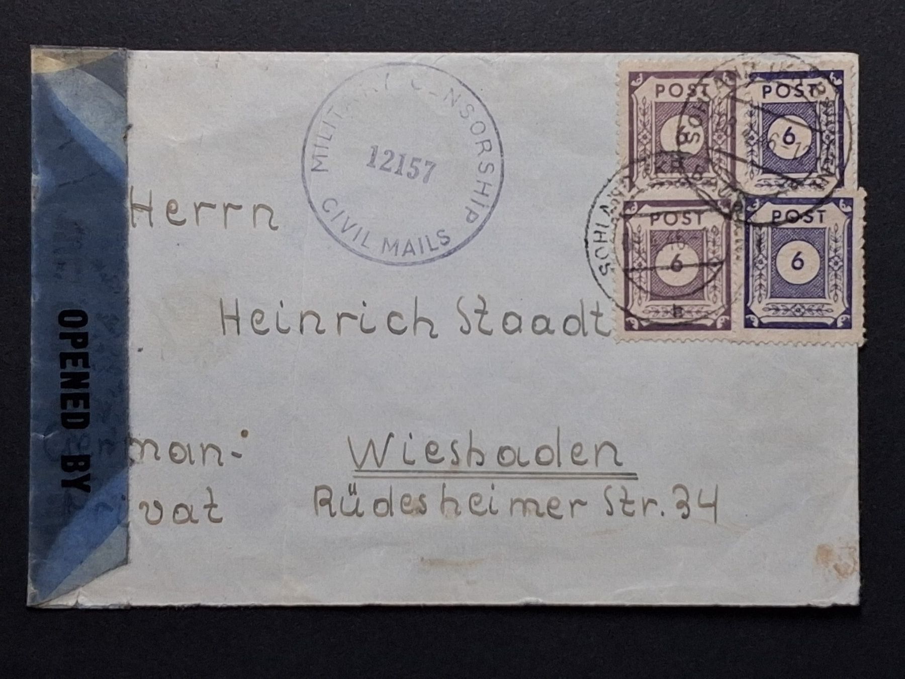 Tous les timbres: SBZ Bezirksprovisorien mit Hannover Civil Meils – D'occasion à Kriens par Nidfeld45 1