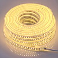 20M LED Strip 230V Direktanschluss 3000K Warm Weiss