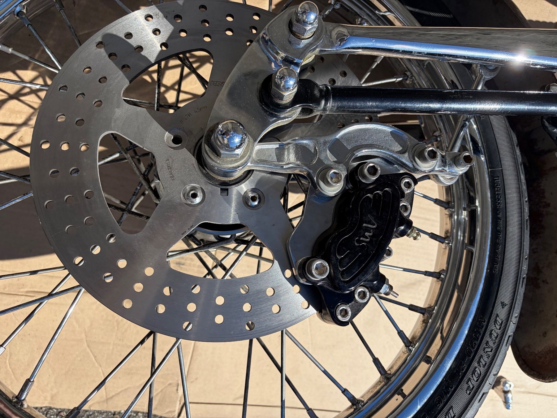 Forchette: Harley Davidson Springer Gabel Top Zustand – Usato da Rütihof venduto da elcheffe81 6