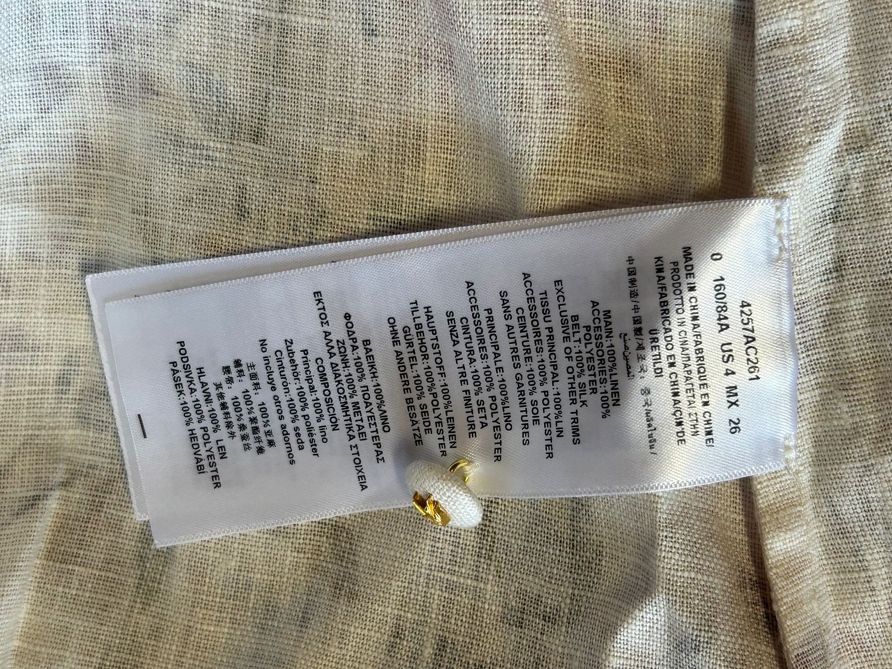 Vestiti: Elegant Linen Midi Dress – Nuovo (secondo la descrizione) da St.Josefen venduto da lop_lh8d 7