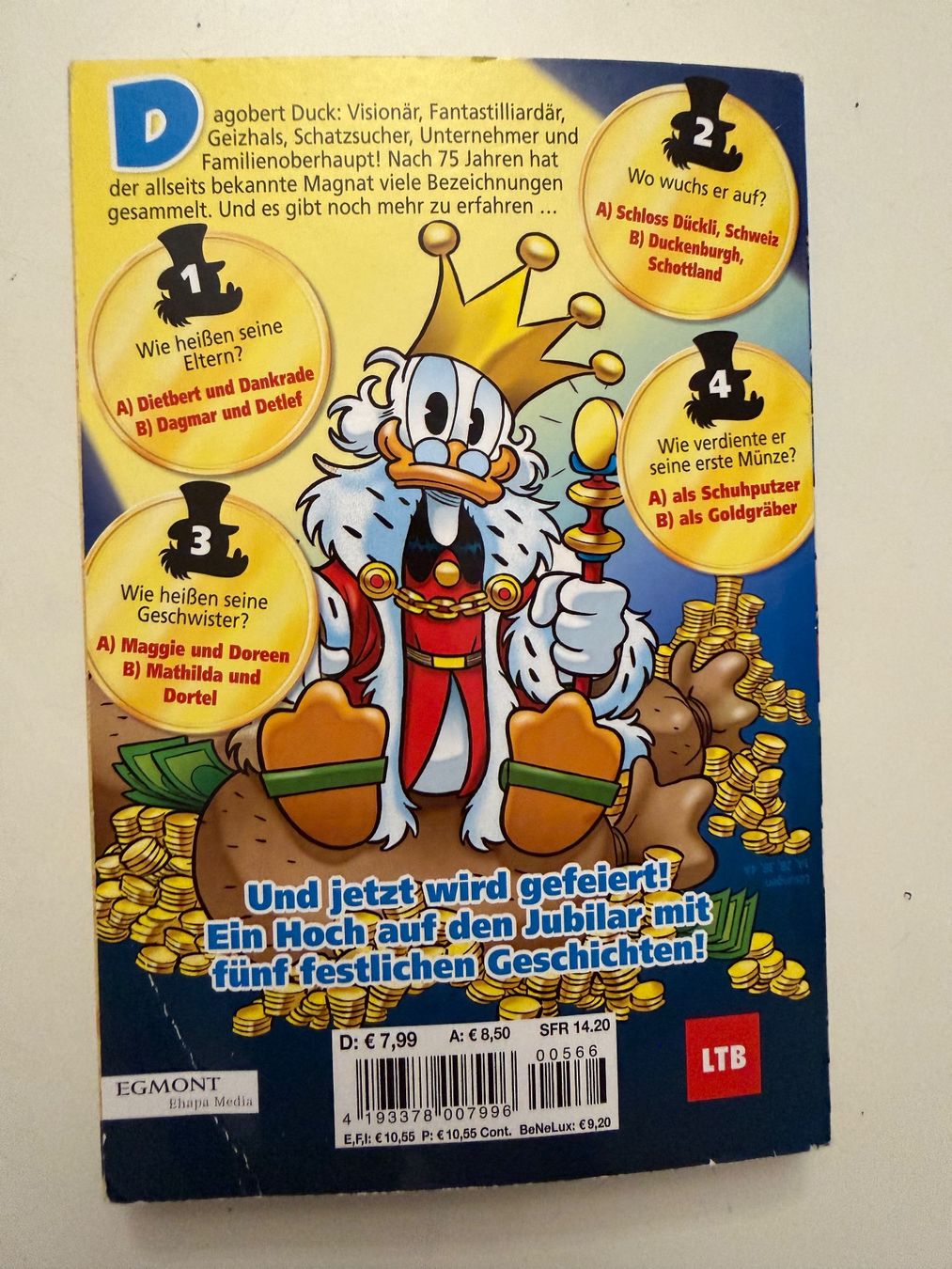 Fumetti: LTB Lustiges Taschenbuch 566 – Usato da Münsingen venduto da Ganjam 2