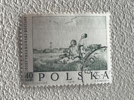 Polen Briefmarke