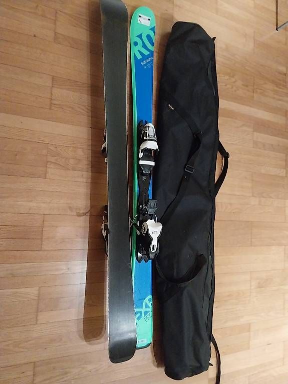 Rossignol Sci: Rossignol Ski 128 cm plus Skitasche – Usato da Baden venduto da Pimboli123 3