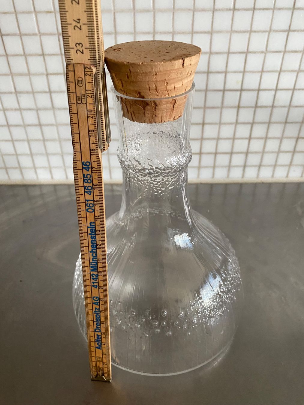 Iittala Caraffe: Karaffe Iittala Niva Glaskaraffe von Tapio Wirkkala – Usato da solothurn venduto da soko75 1