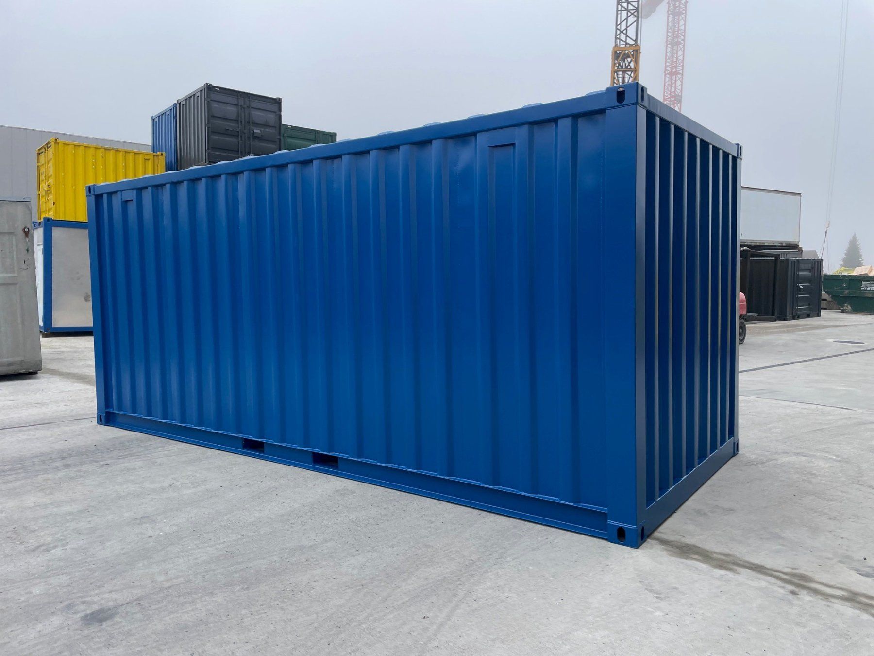 Baucontainer: 20' Lagercontainer Open Side, Seecontainer, Baucontainer! – Neu (gemäss Beschreibung) aus Kradolf von BKSAG 3